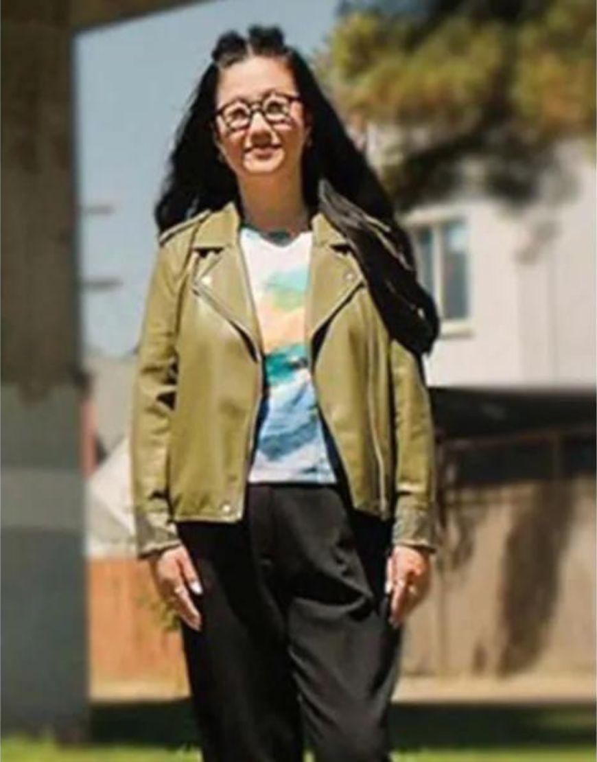 Shortcomings 2023 Sherry Cola (Alice) Green Jacket